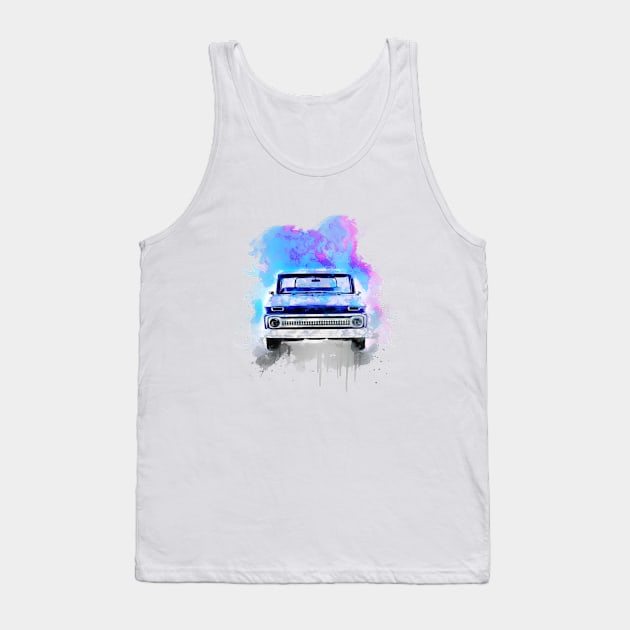 Chevy C-10 paint bomb Tank Top by AaaahEeeekStudio